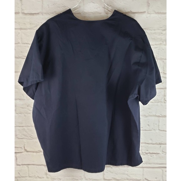 ⭐️SOLD⭐️NFL Team Apparel Dallas Cowboys Scrub Top - Picture 2 of 5